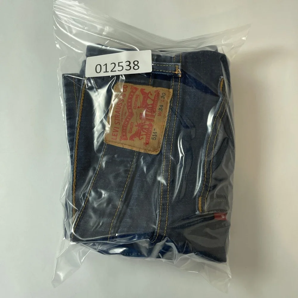 Levi's 514 Jeans Men's 32x30* Blue Straight Jeans Dark Wash Denim Casual Preppy